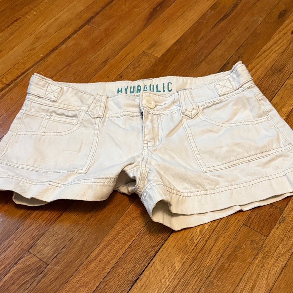 Hydraulic Women's White Jean Shorts